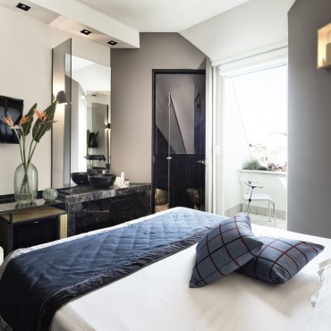 Smart Zimmer mit Meerblick oder mit teilweisem Meerblick - Hotel Michelangelo